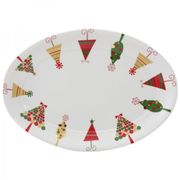 Блюдо овальное Happy holidays 35х25см 31016405200
