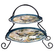 Етажерка 2-х ярусна Щедрий Урожай 18/23см 12537