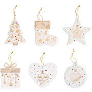 Набор ёлочных игрушек New Year Christmas Lights 7см R2187#CHLI