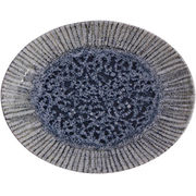 Блюдо овальне Iris Blu 21см 04ALM006120