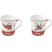 Набор кружек New Year Christmas Memories 340мл R1235#CHМЕ