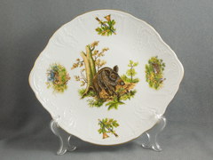 Тарелка для торта Bernadotte Охотничьи сюжеты 27см