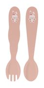 Набор детских столовых приборов Baby le petit orange 23797/402