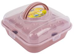 Контейнер для яиц 26х26х12см 0049 POWDER