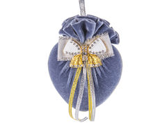 Ёлочная игрушка Глем 10см 085-314