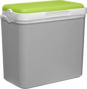 Ізотермічний контейнер сірий із салатовим 36л 8002936913012