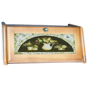 Хлебница Сирень 18х40,5х27,5см mz681920