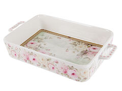 Блюдо для запекания Английская роза 32,6х19х6см 924-747