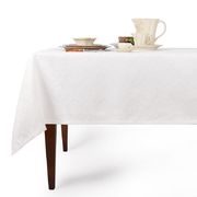 Скатерть с тефлоновой пропиткой Ажурные лепестки 160х280см NelumBlaTMantel-160x280DA