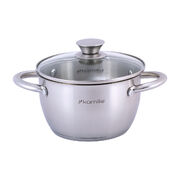 Кастрюля с крышкой 5л KM-4903