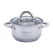 Кастрюля с крышкой 1,7л KM-5771