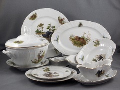 Столовый сервиз Bernadotte Охотничьи сюжеты 6/26