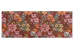Ранер з тефлоновим покриттям Квітучий сад burgundy 45х140см EmelBorATRunner-45х140DA