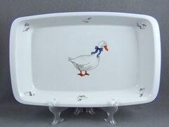 Прямоугольная форма для выпечки Гуси 8134413 39,5см