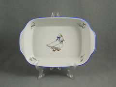 Прямоугольная форма для выпечки Гуси 20,7см